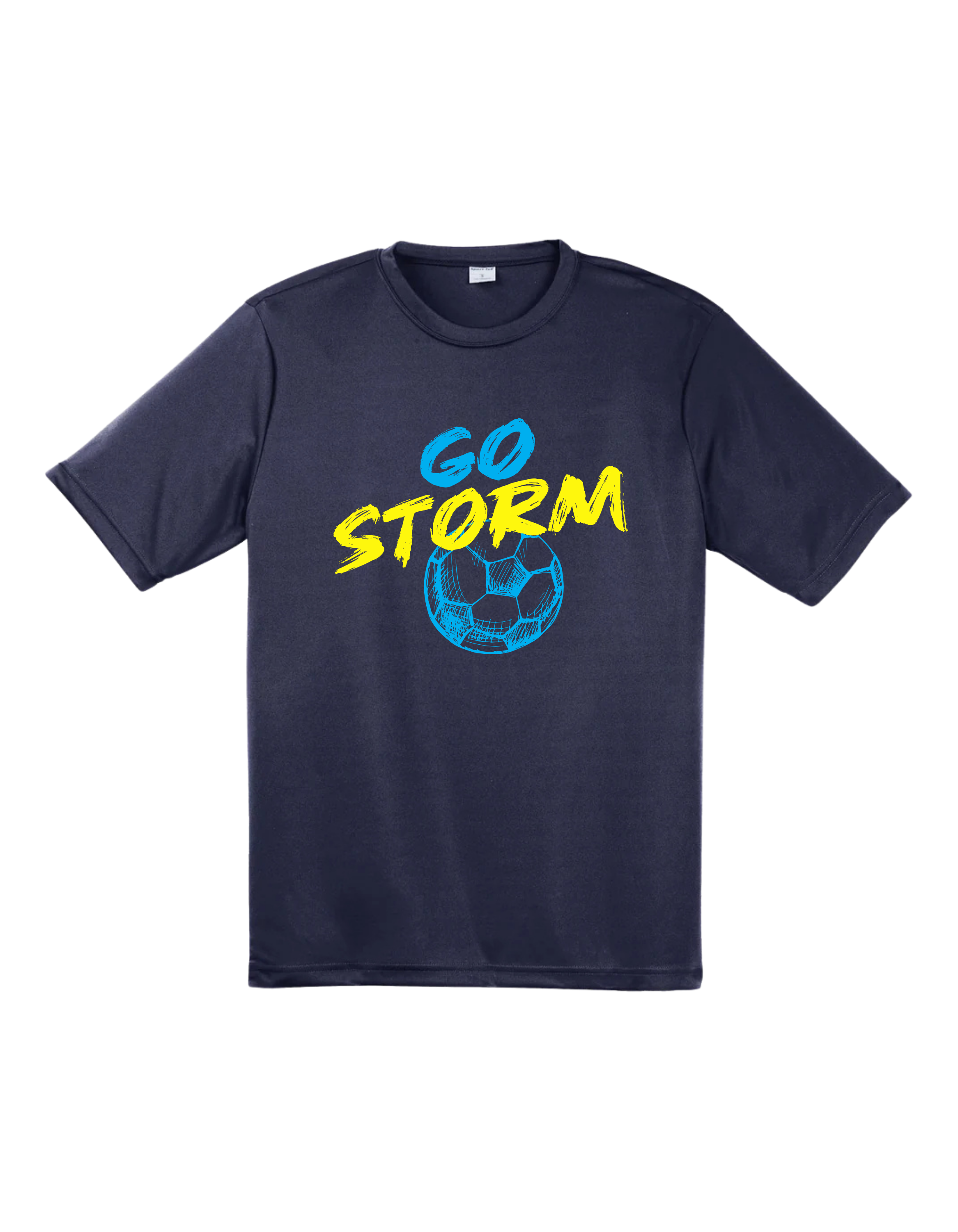 SportTek Moisture Wick Unixex Tee - Navy