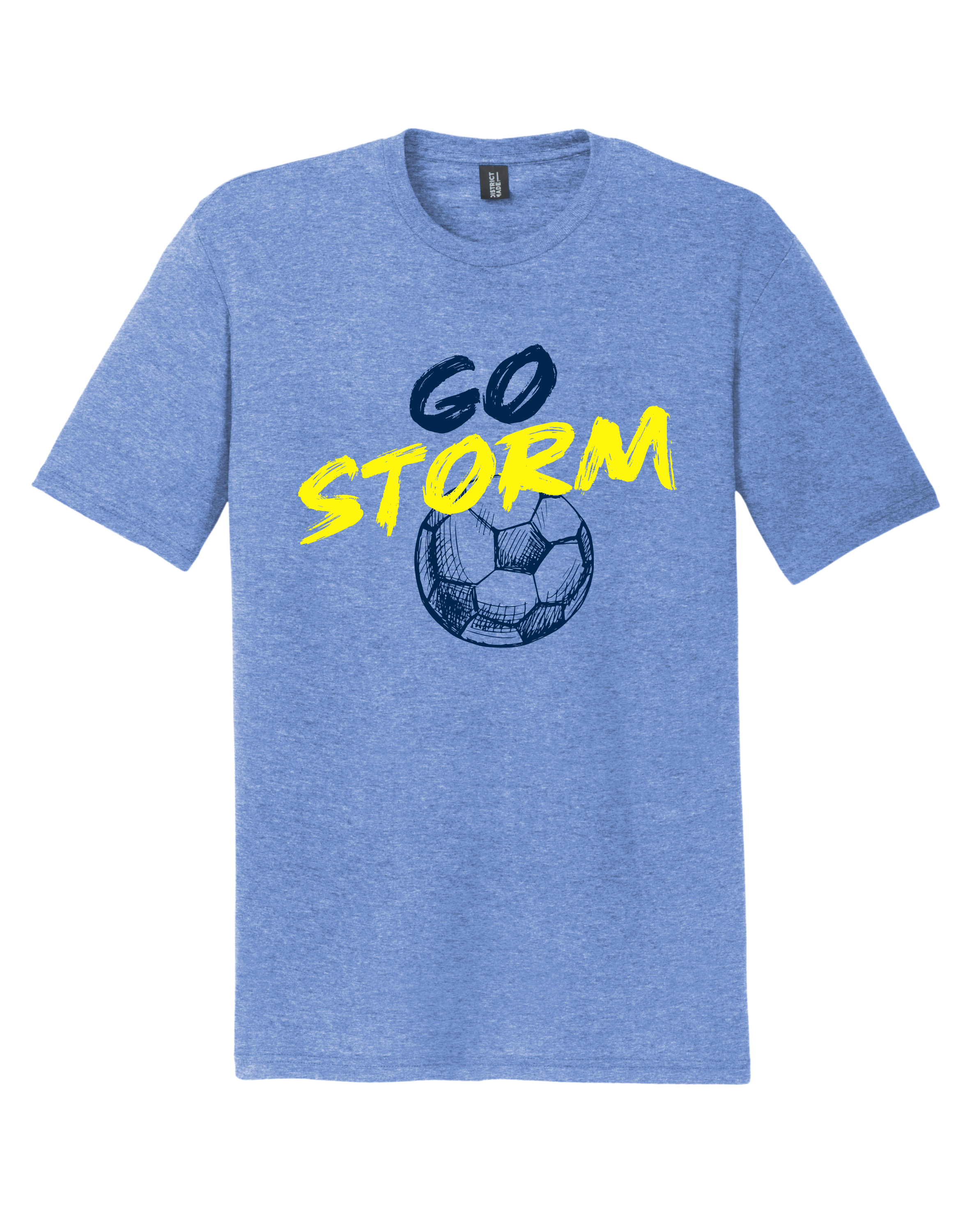 District TriBlend Unisex Tee - Maritime Frost