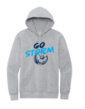 District Fleece Unisex Hoodie - LIght Heather Grey