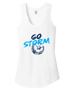 District TriBlend Racerback Tank - White