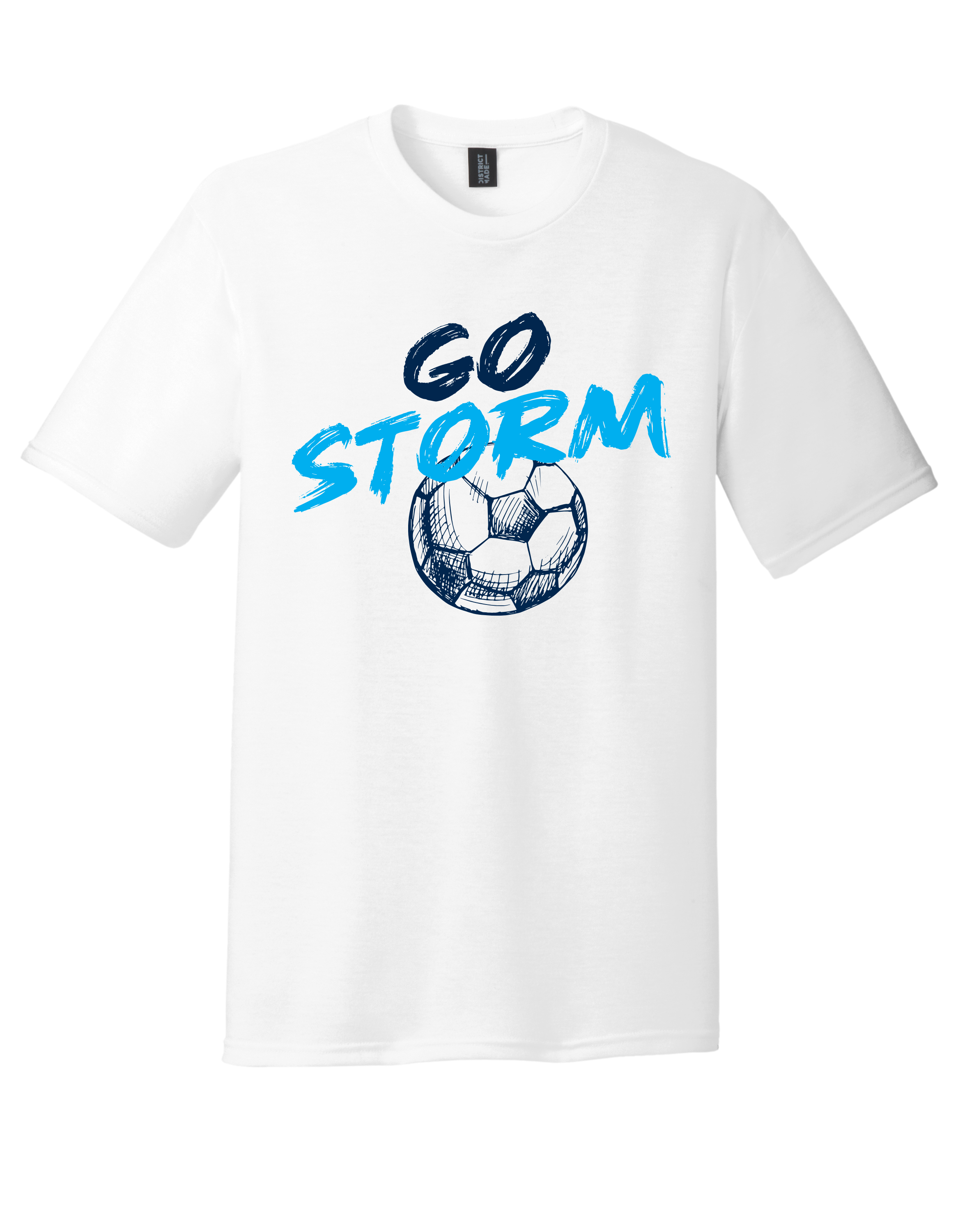 District TriBlend Unisex Tee - White