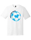 District TriBlend Unisex Tee - White