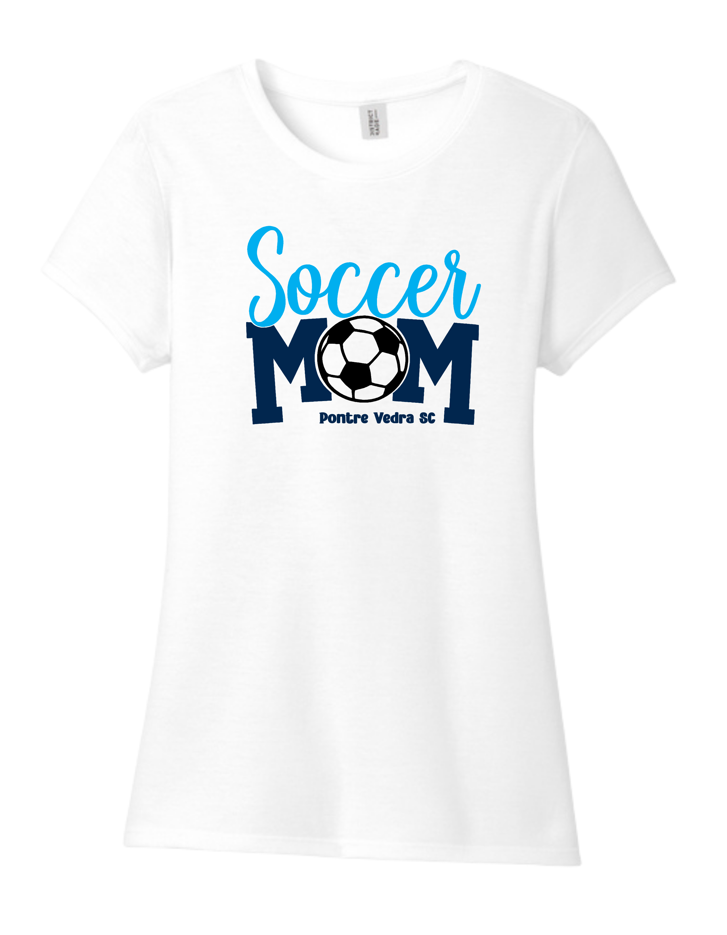 District TriBlend Womens Tee - White