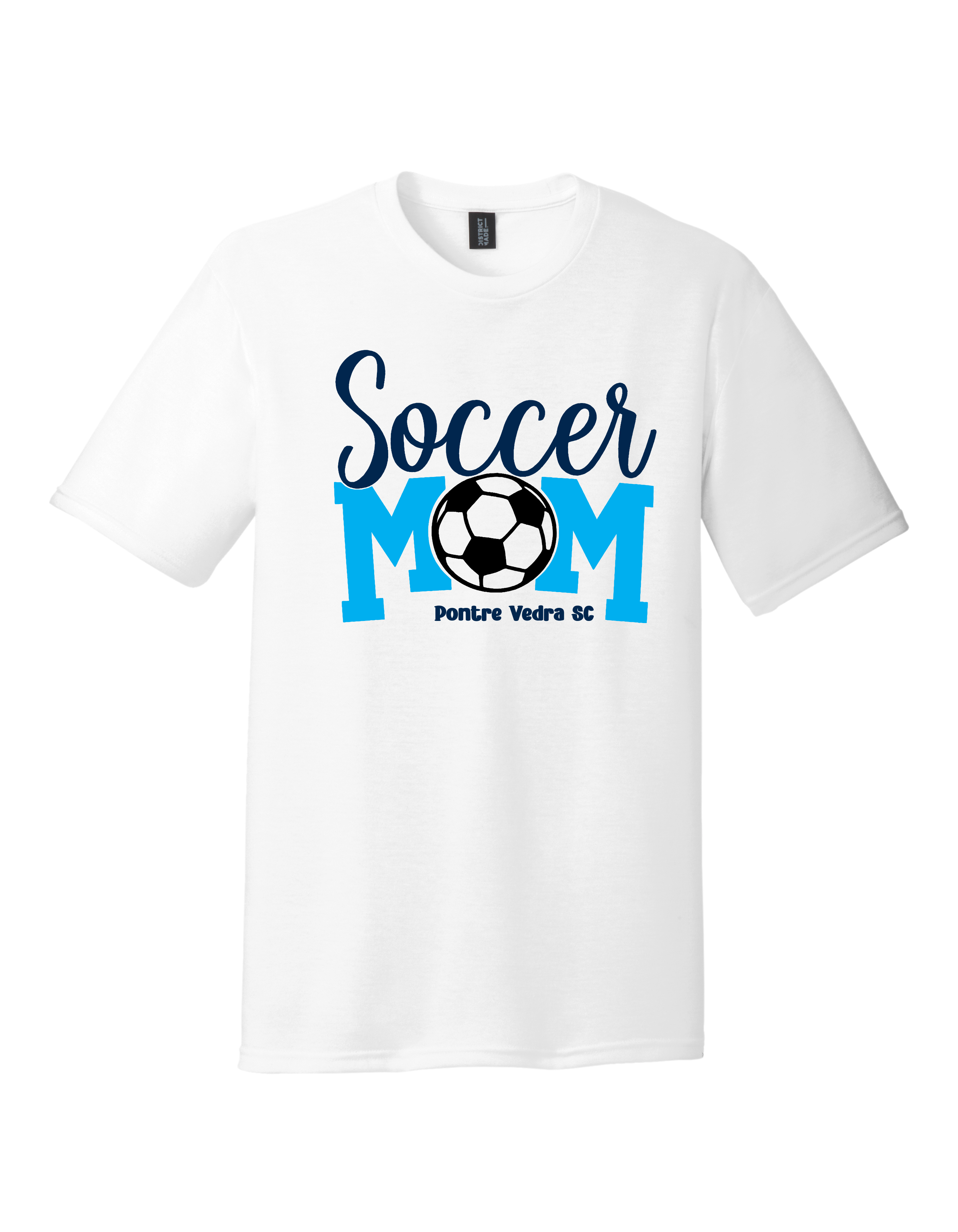 District TriBlend Unisex Tee - White