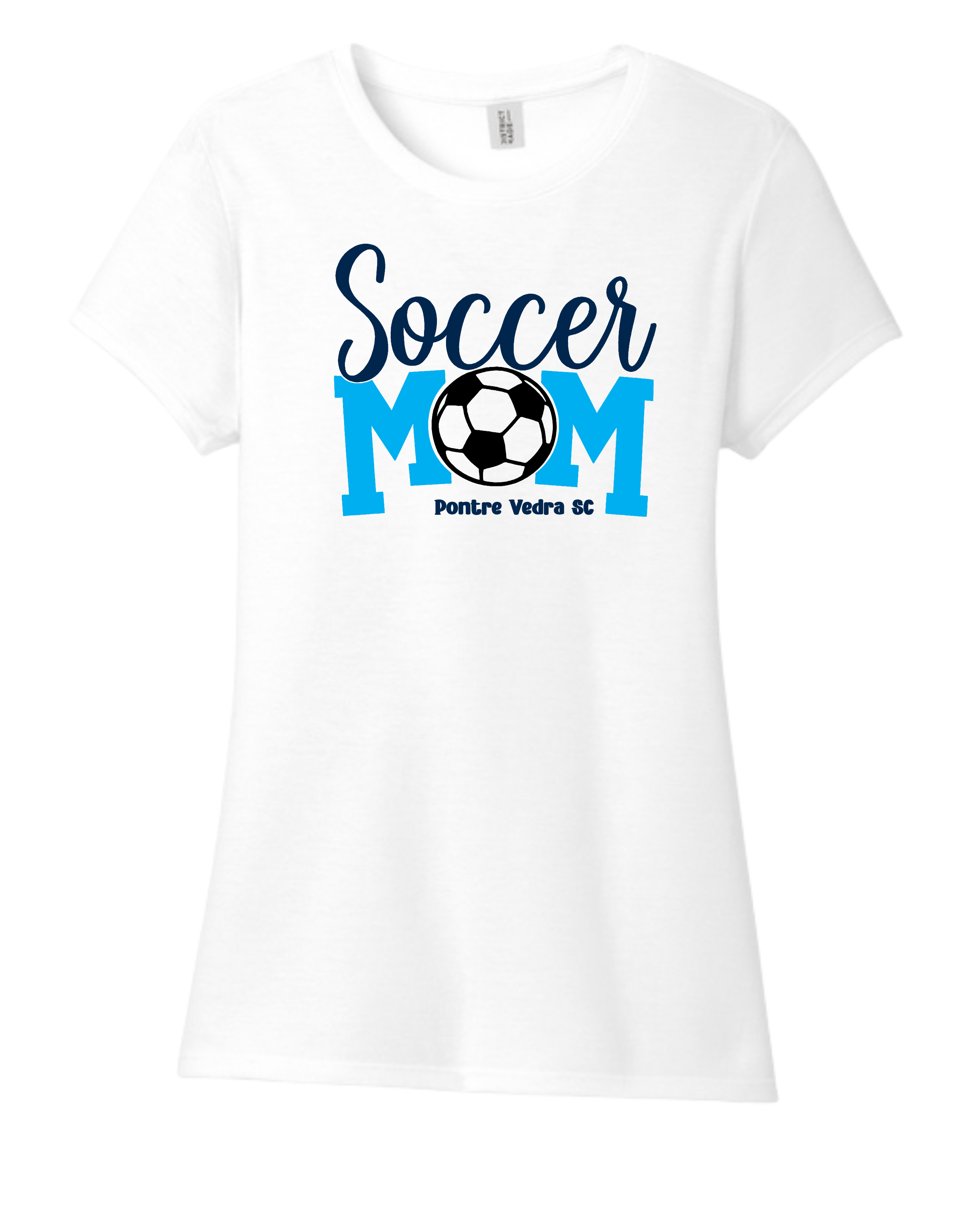 District TriBlend Womens Tee - White