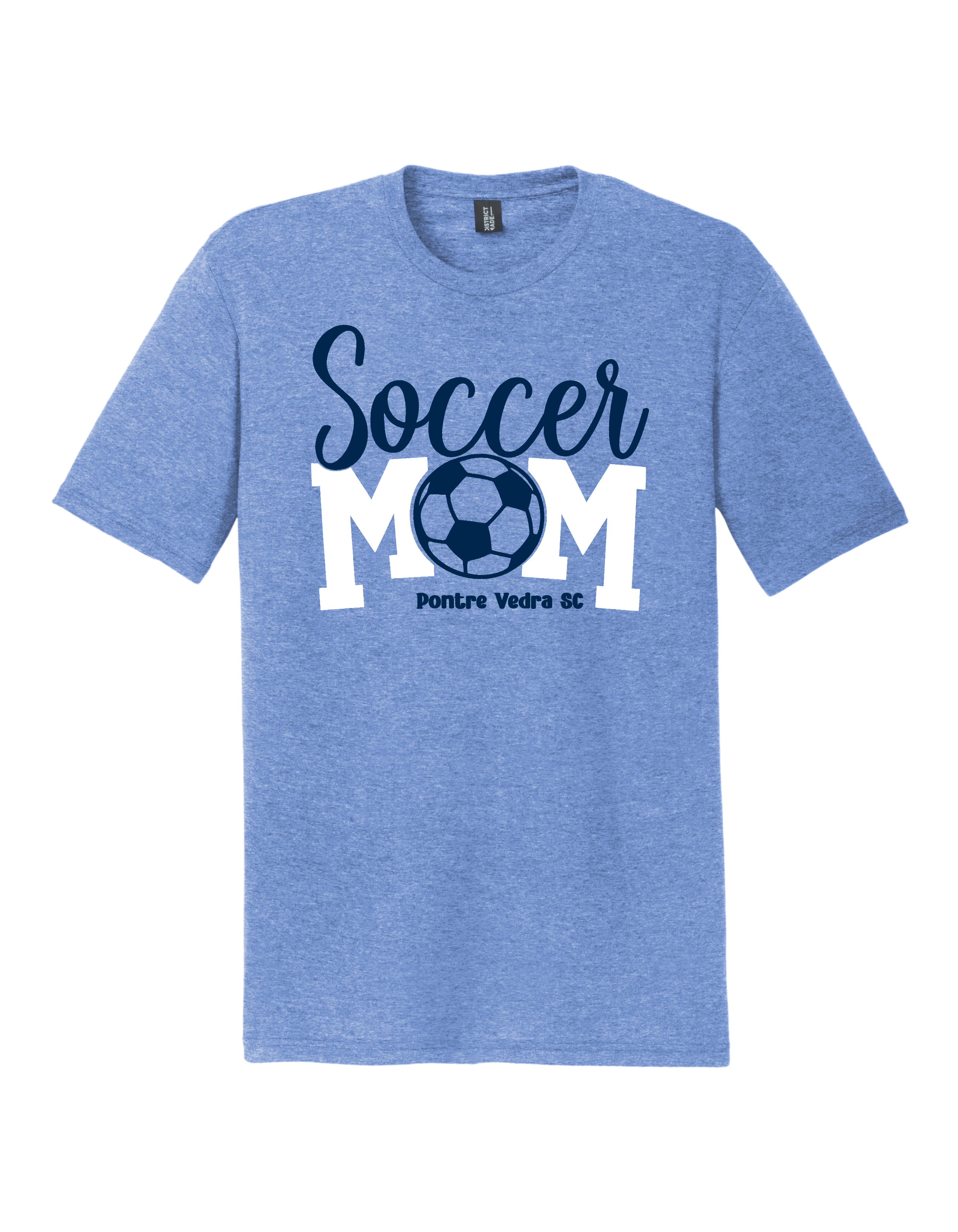 District TriBlend Unisex Tee - Maritime Frost