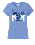 District TriBlend Womens Tee - Maritime Frost