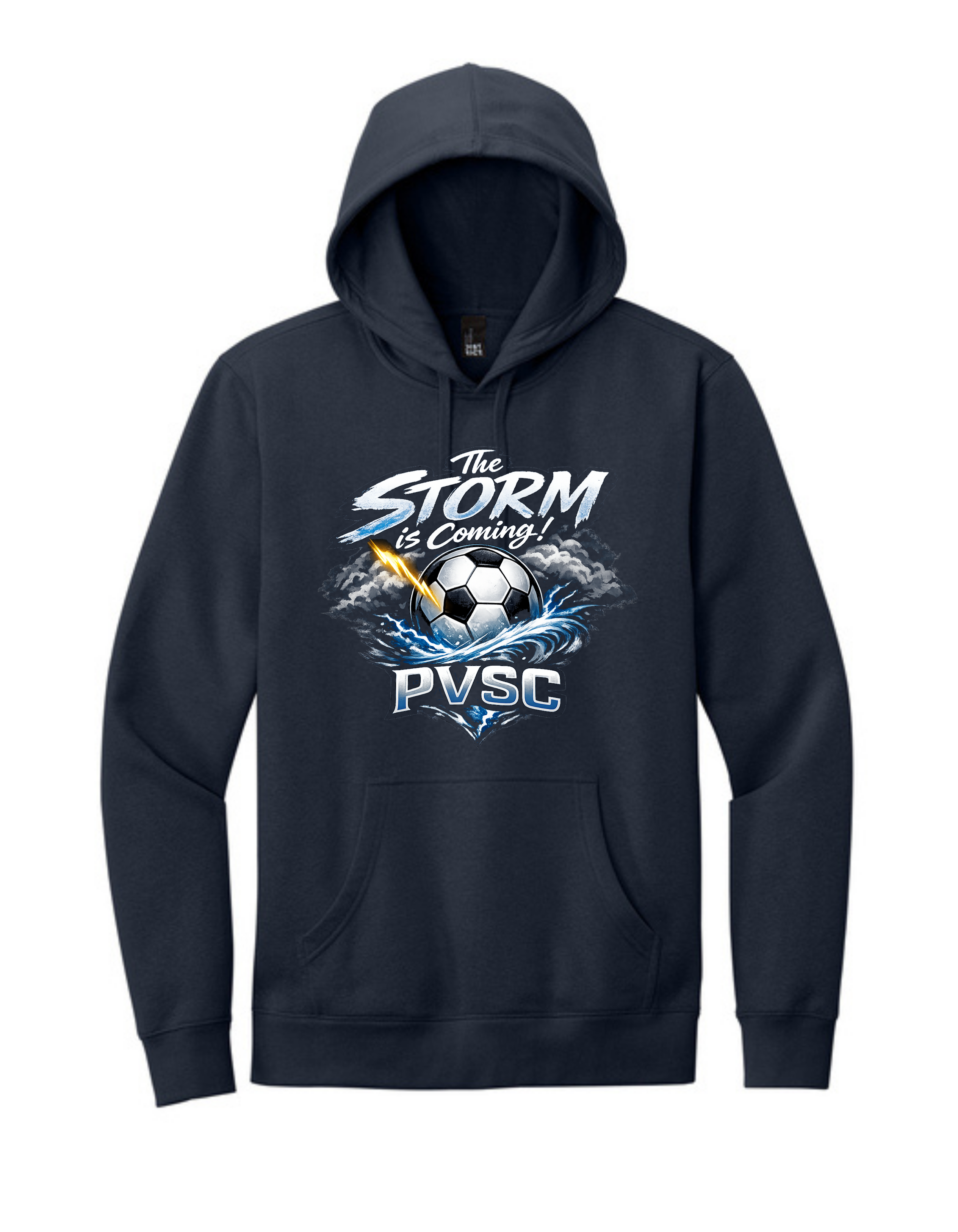 District Fleece Unisex Hoodie - Navy