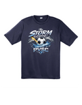 SportTek Moisture Wick Unixex Tee - Navy