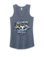 District TriBlend Racerback Tank - Navy Frost