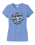 District TriBlend Womens Tee - Maritime Frost