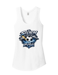 District TriBlend Racerback Tank - White