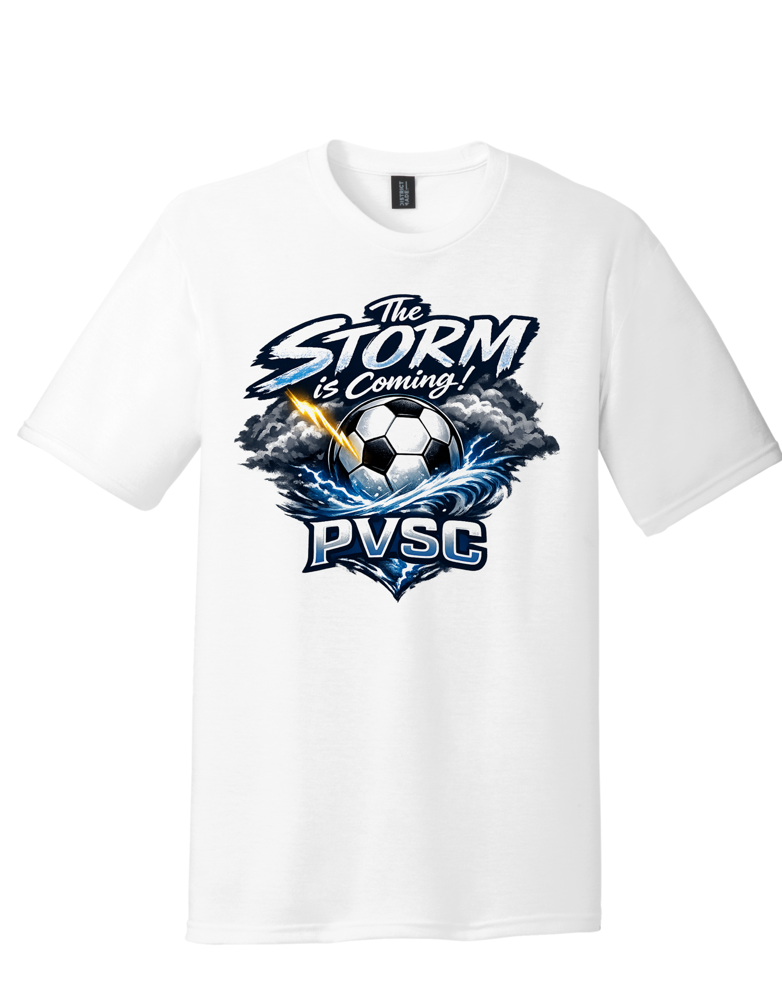 District TriBlend Unisex Tee - White