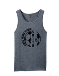 District Mens Tank - Heathered Navy