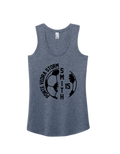 District TriBlend Racerback Tank - Navy Frost