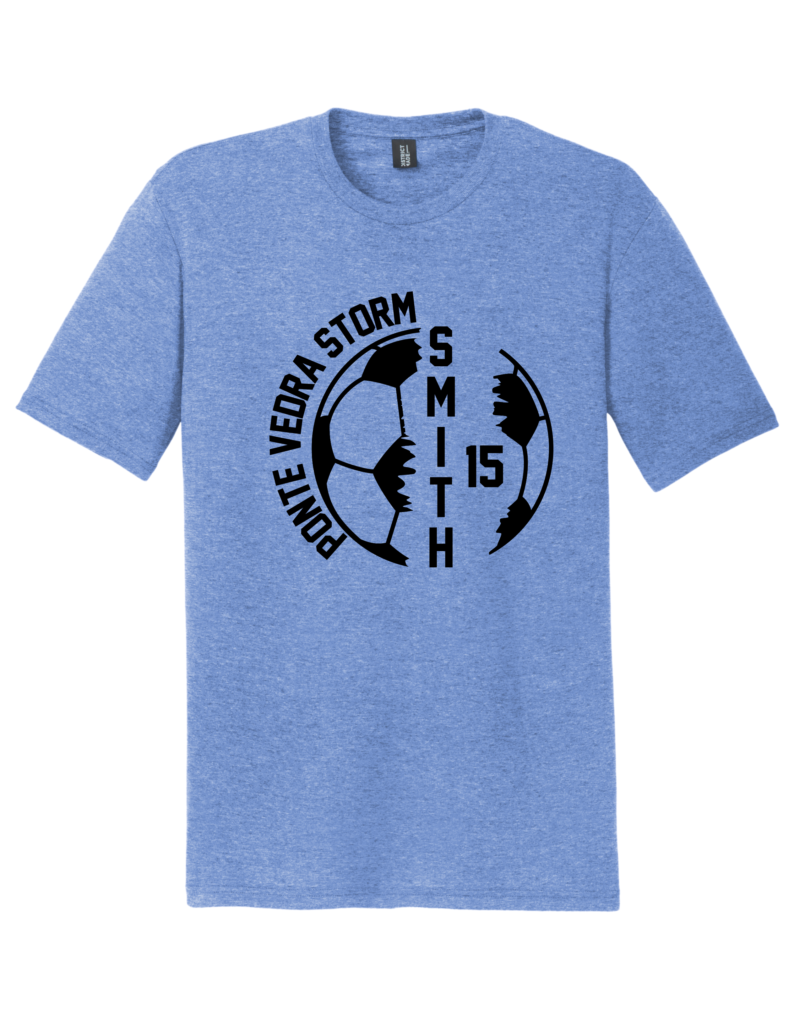 District TriBlend Unisex Tee - Maritime Frost