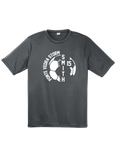 SportTek Moisture Wick Unixex Tee - Iron Grey