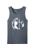 District Mens Tank - Heathered Navy