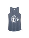 District TriBlend Racerback Tank - Navy Frost