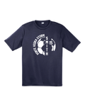 SportTek Moisture Wick Unixex Tee - Navy