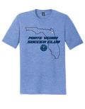 District TriBlend Unisex Tee - Maritime Frost