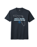 District TriBlend Unisex Tee - New Navy