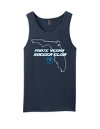 District Mens Tank - New Navy