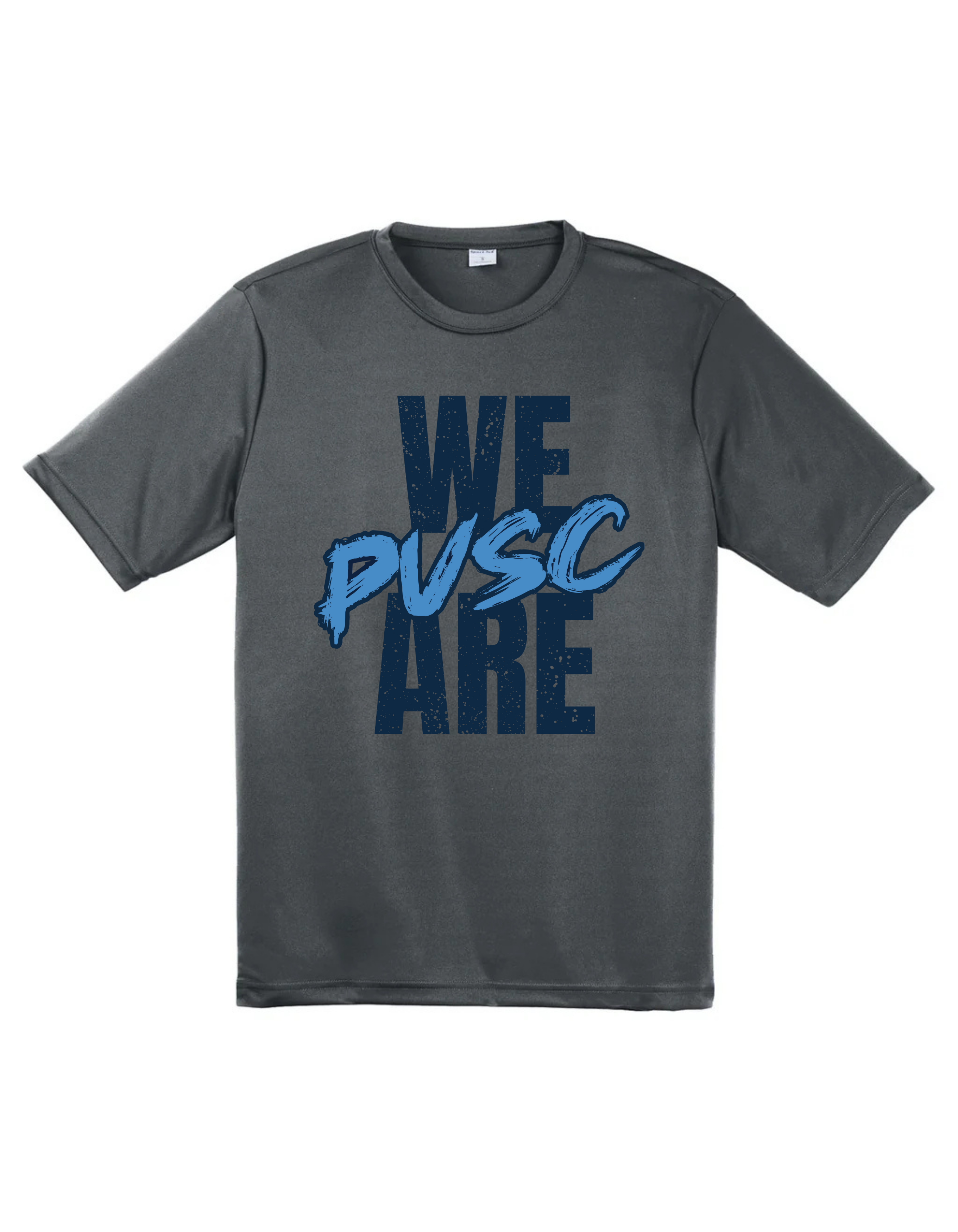 SportTek Moisture Wick Unixex Tee - Iron Grey