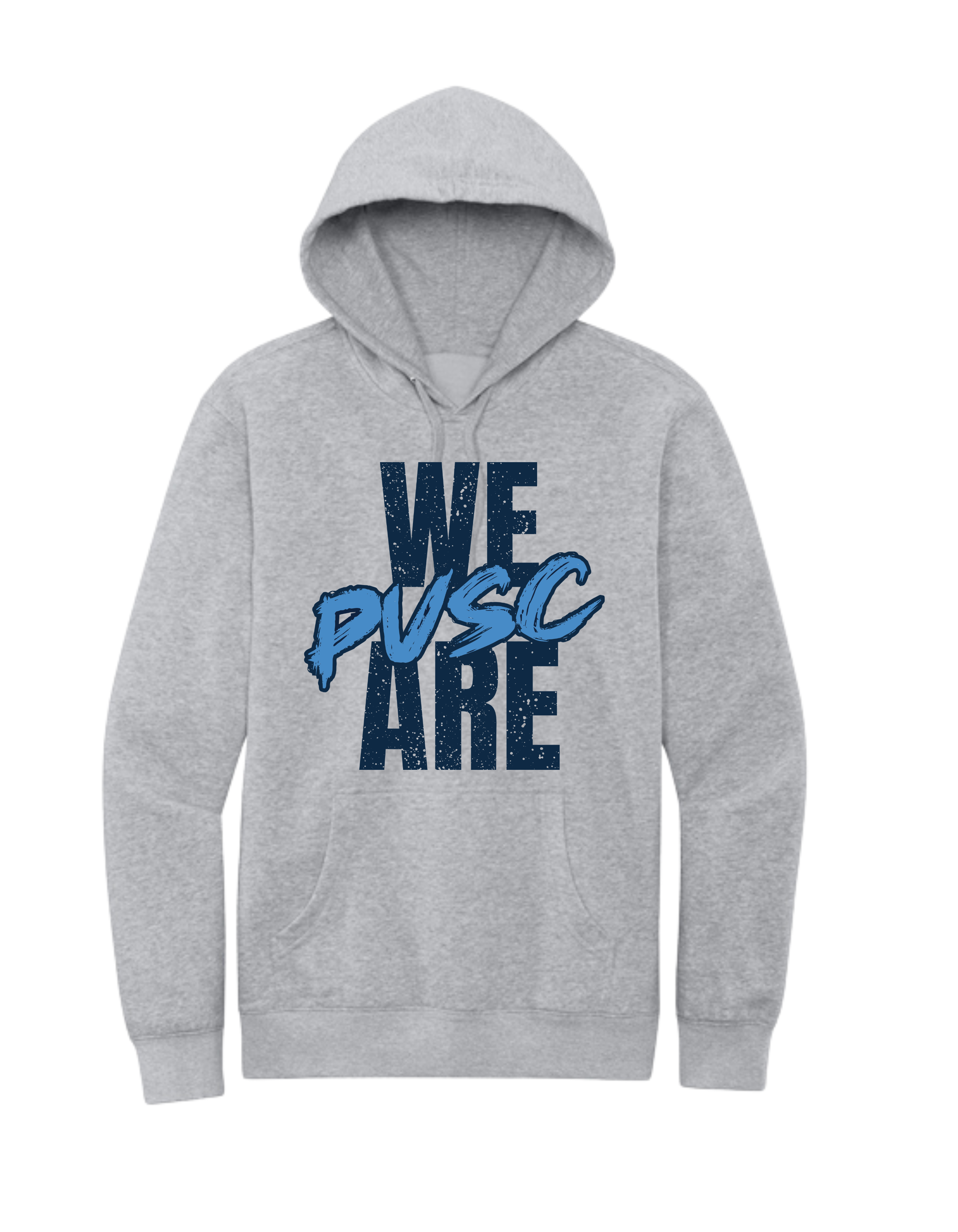 District Fleece Unisex Hoodie - LIght Heather Grey