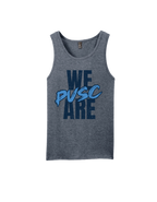 District Mens Tank - Heathered Navy