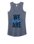 District TriBlend Racerback Tank - Navy Frost