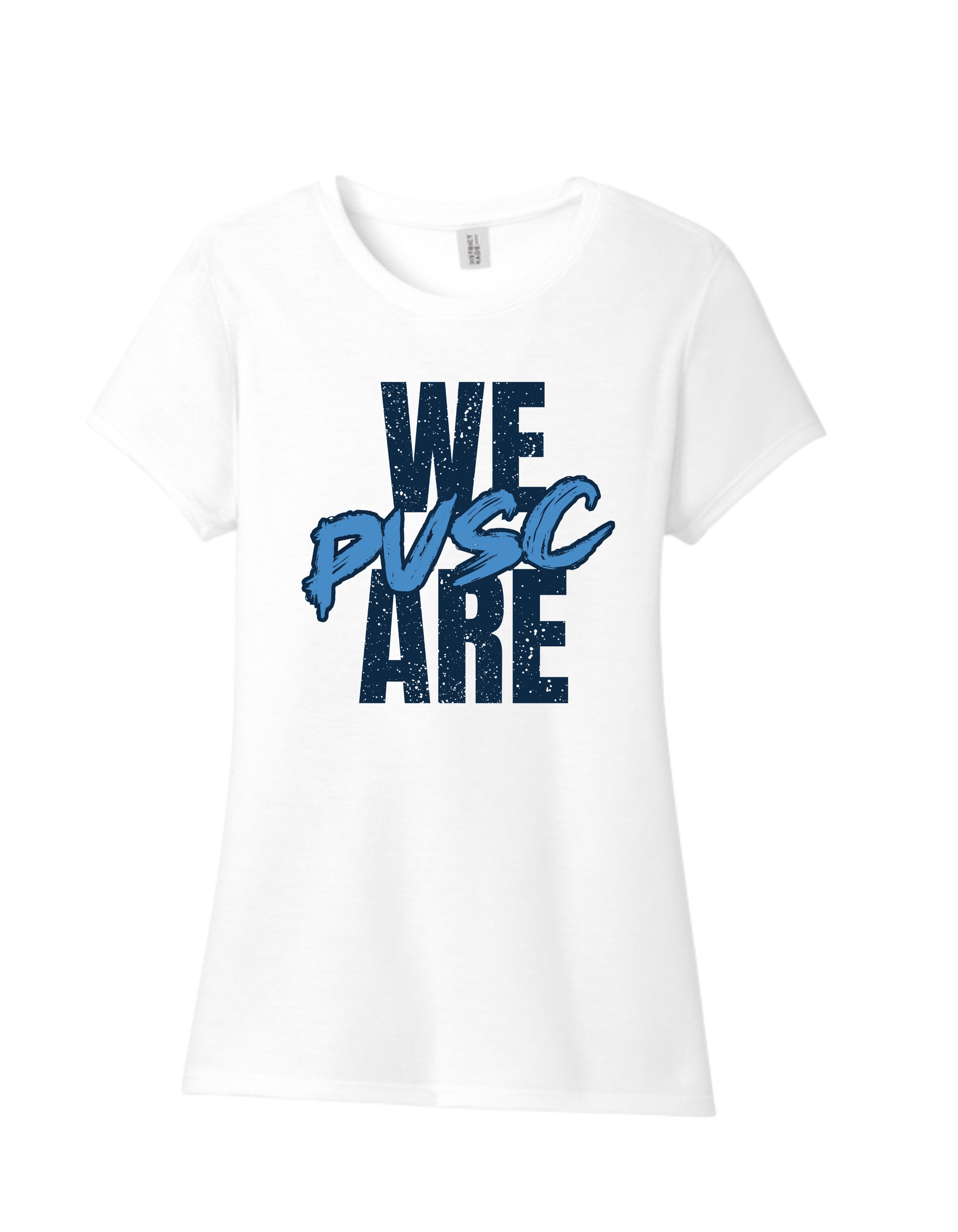 District TriBlend Womens Tee - White