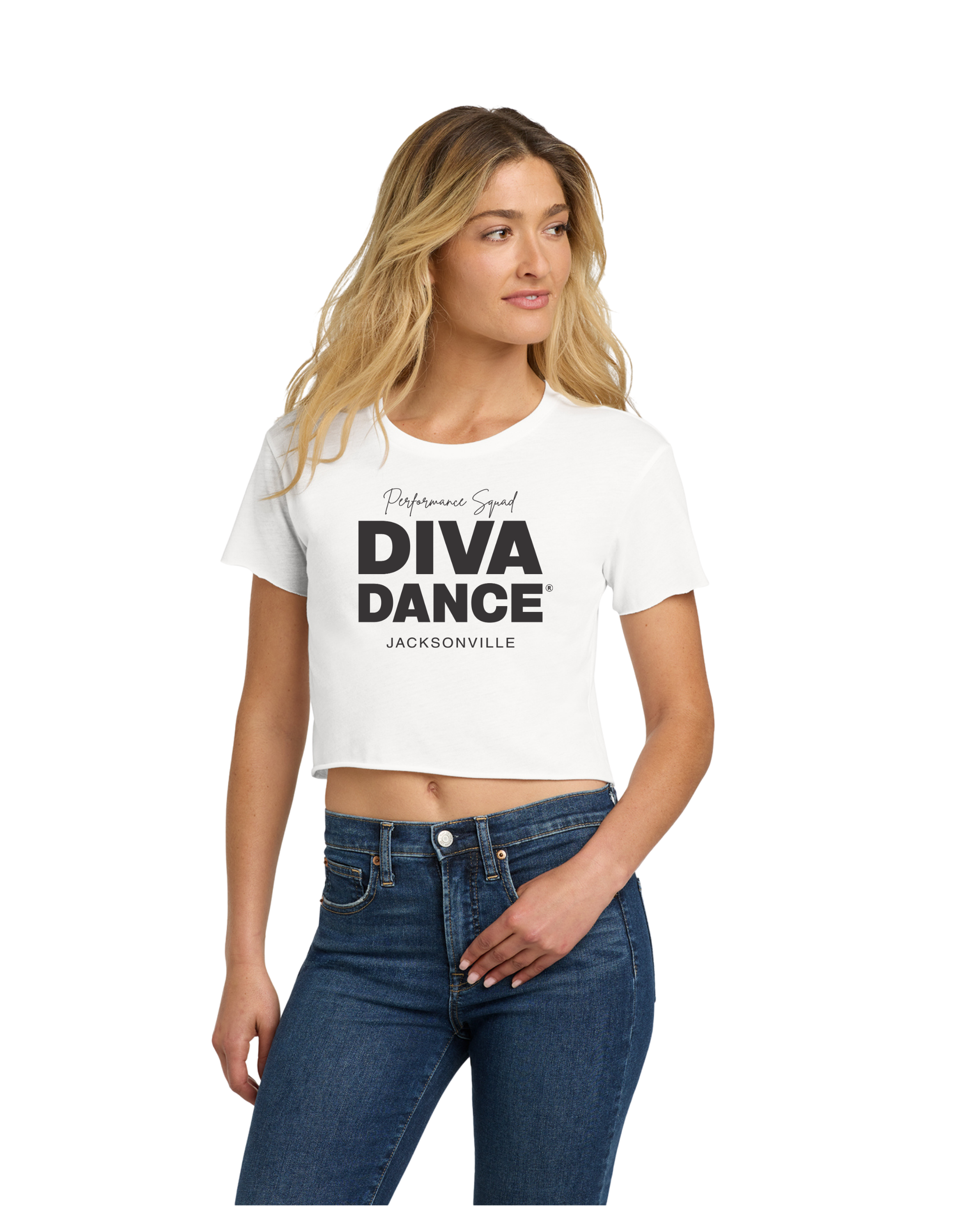 Performance Squad Crop Tee