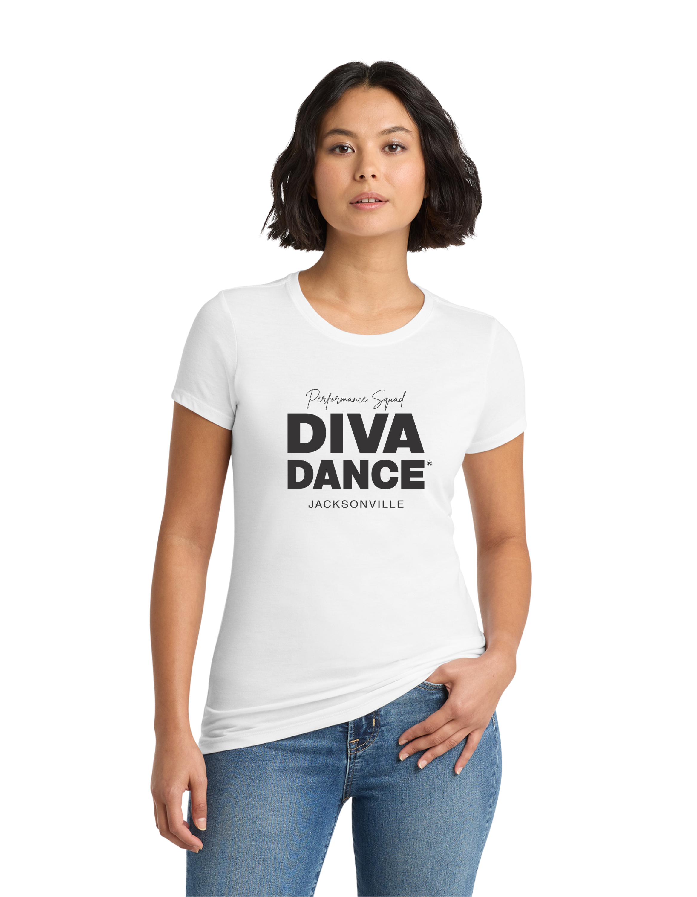 Performance Squad Womens Tri-Blend Tee