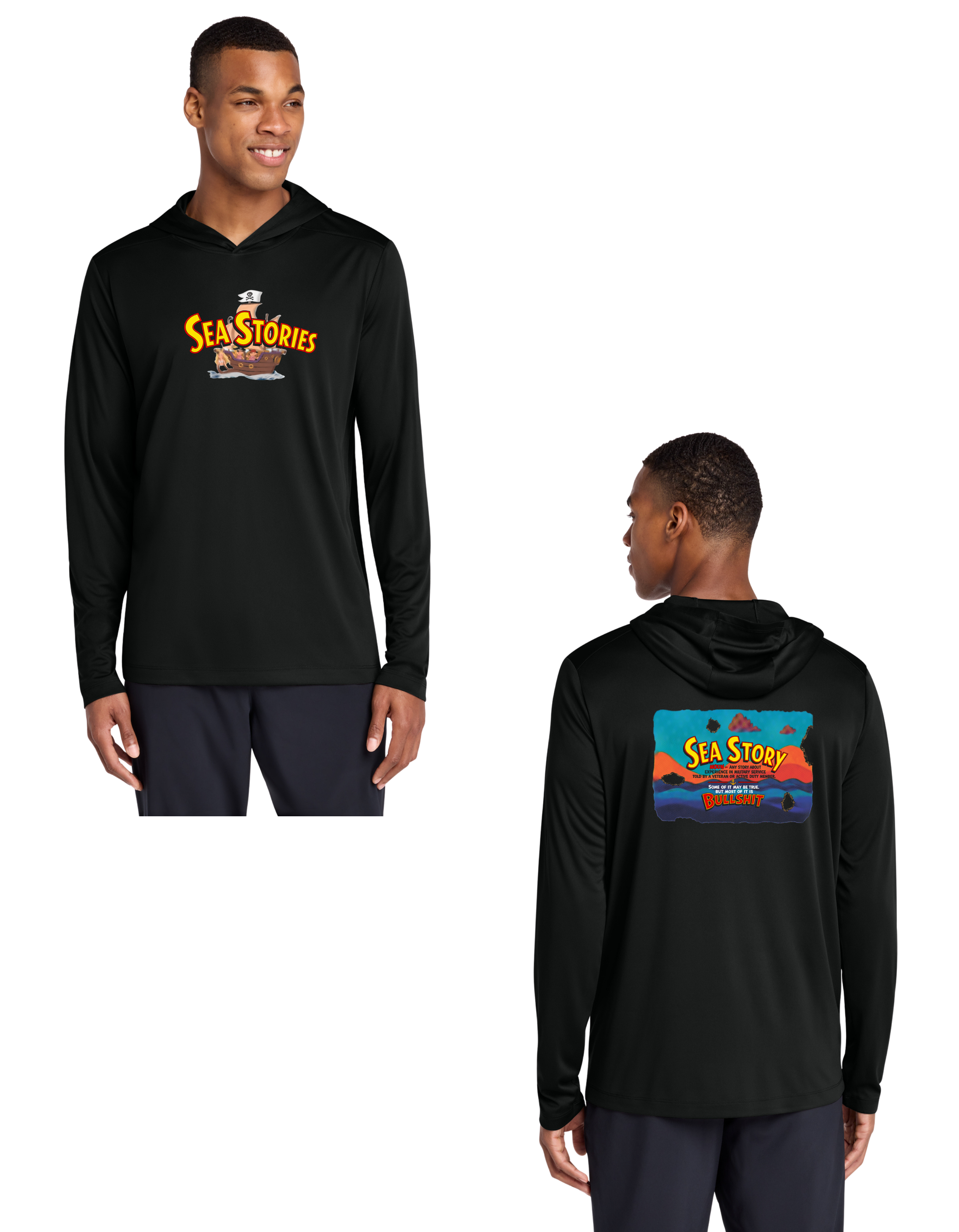 Sea Stories Classic Fishing Hoodie