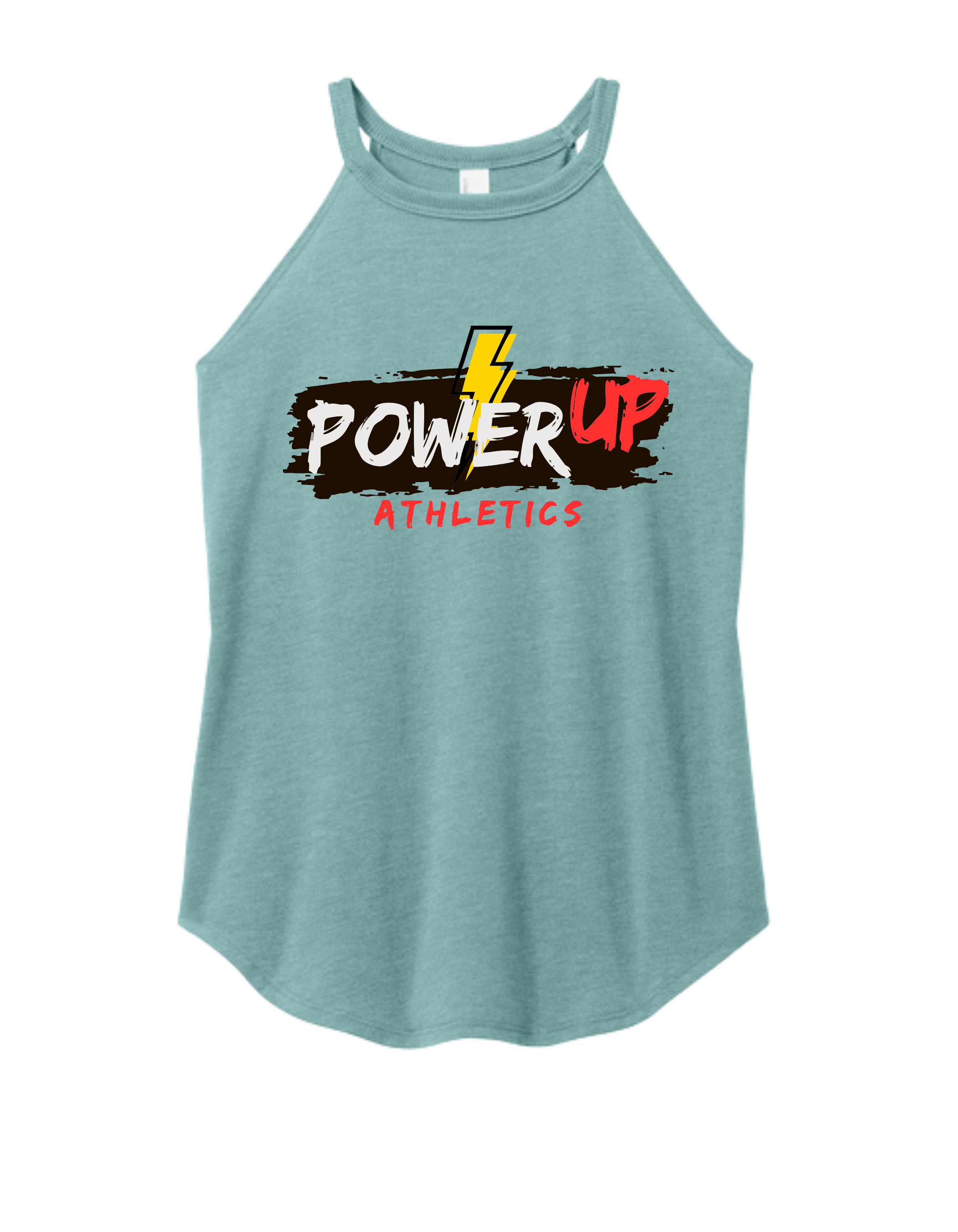 Power Up Tri-Blend Rocker Tank