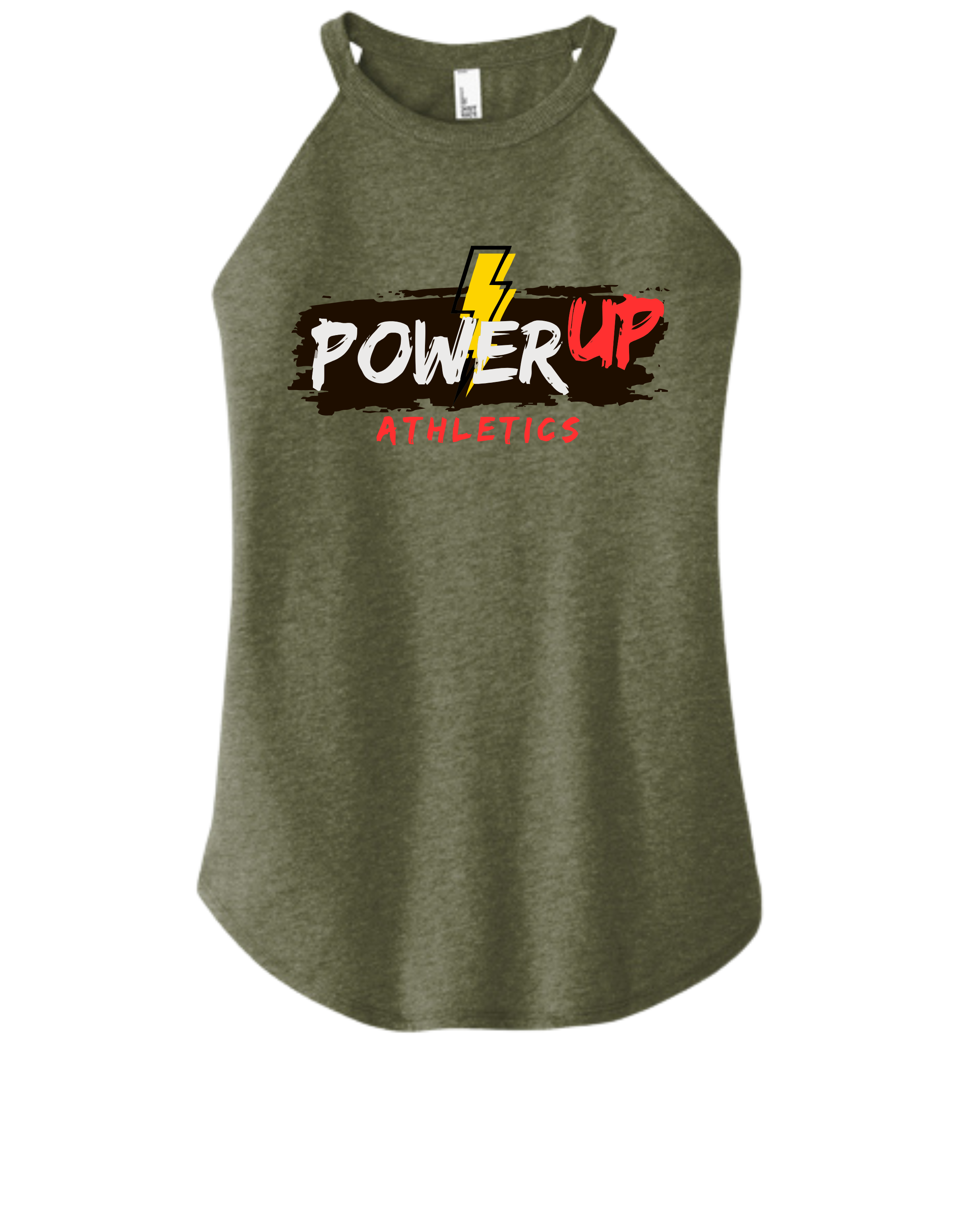 Power Up Tri-Blend Rocker Tank