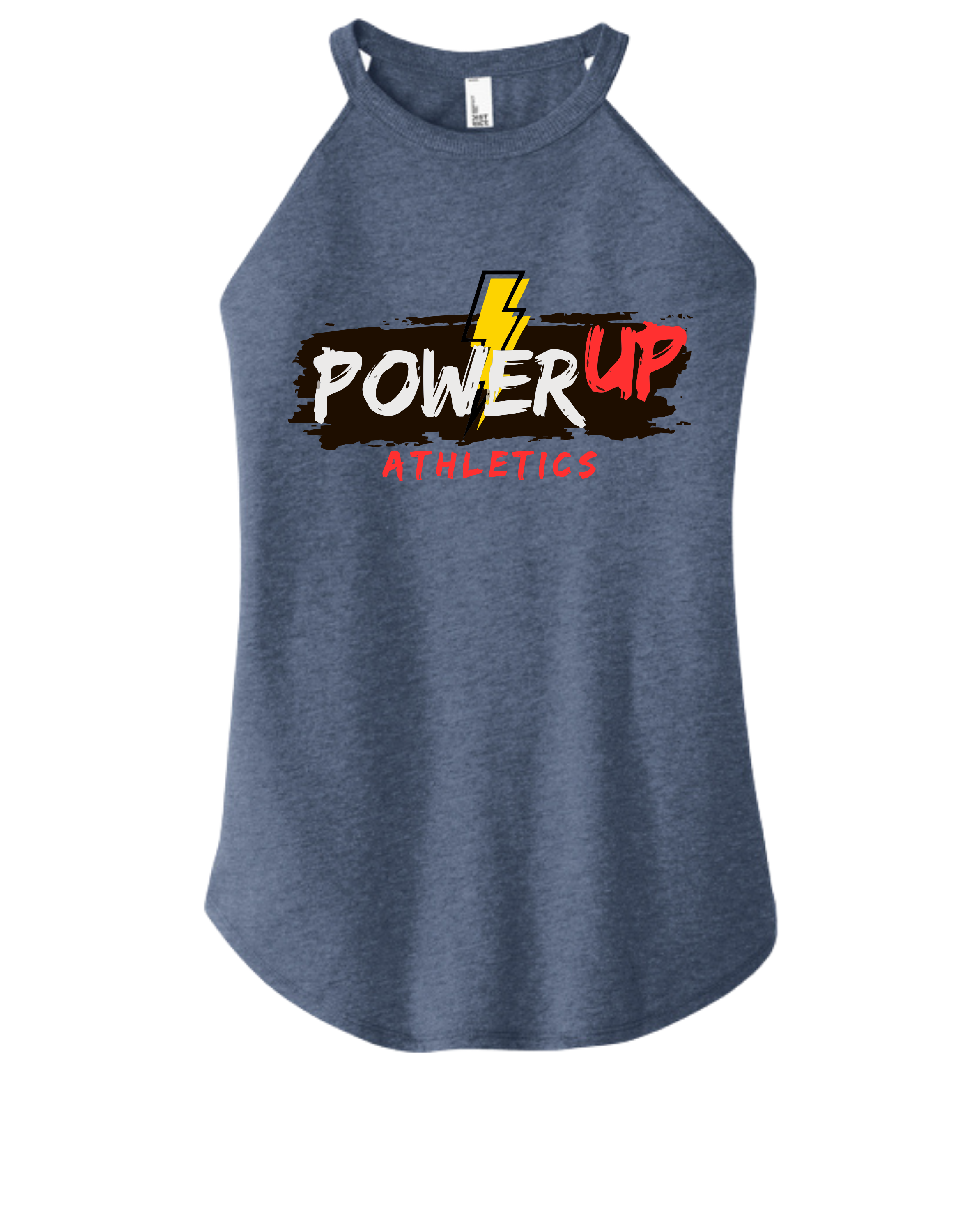 Power Up Tri-Blend Rocker Tank