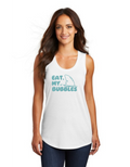 Eat My Bubbles TriBlend Racerback Tank - Womens