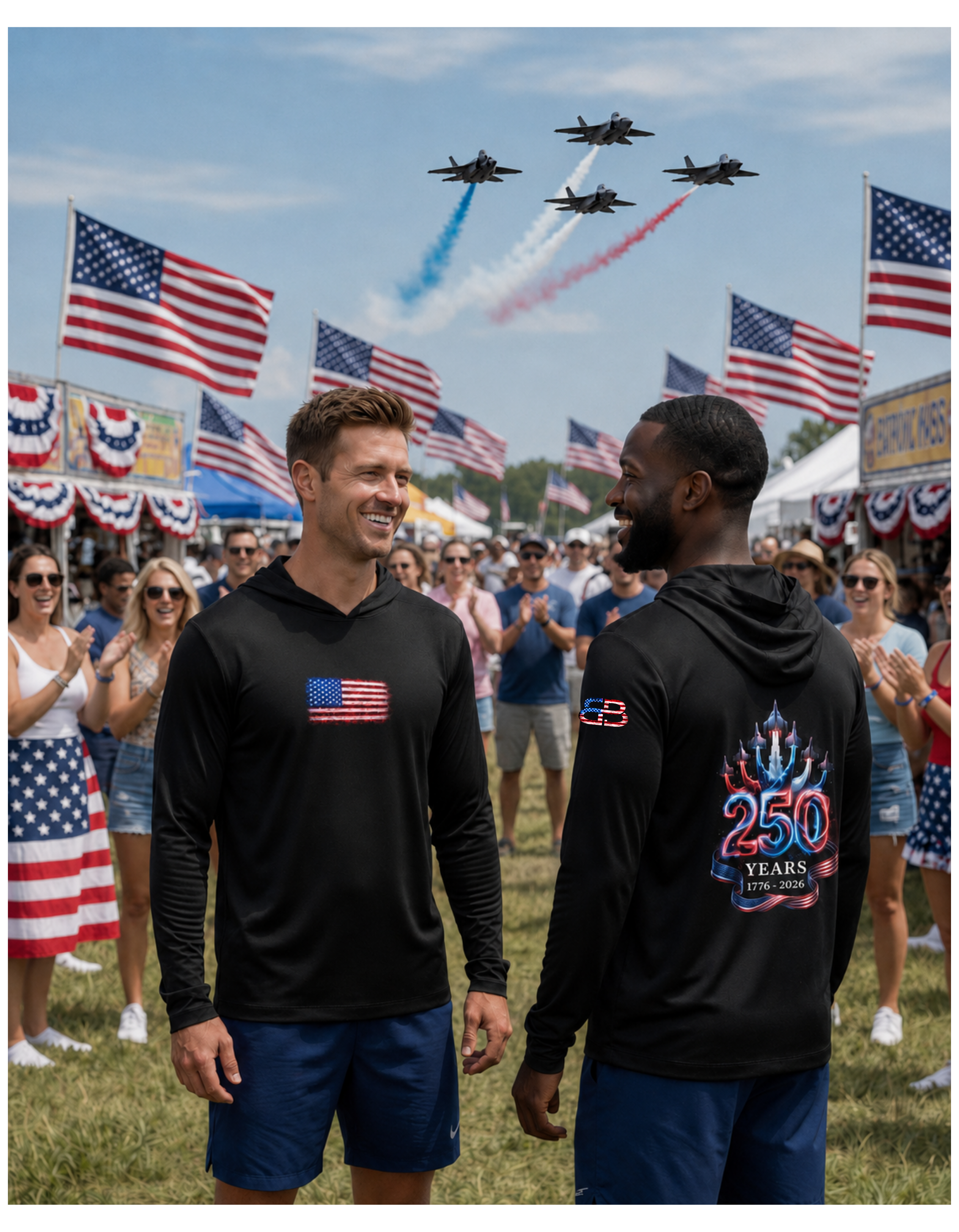 250th Anniversary F-22 Performance Hoodie Unisex/Youth