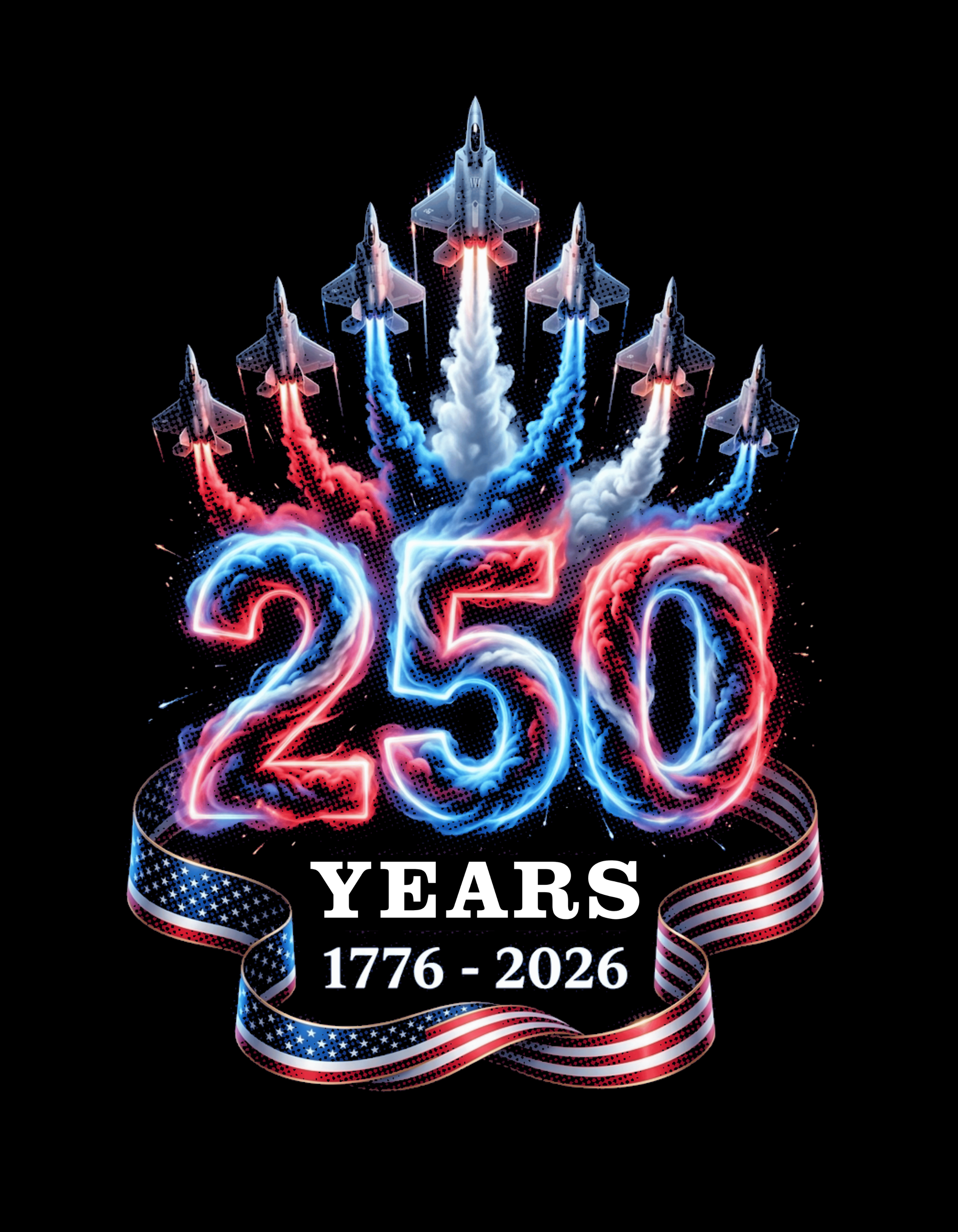 250th Anniversary F-22 Performance Hoodie Unisex/Youth