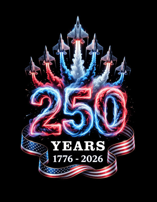 250th Anniversary F-22 Performance Hoodie Unisex/Youth