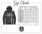 District Fleece Unisex Hoodie - Navy